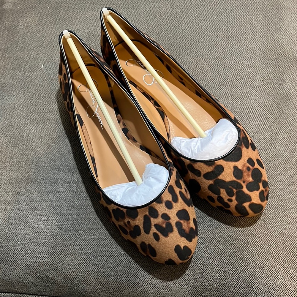 Leopard Print Flats